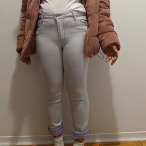 Tristan Light Purple Low Rise Jeans [Size 6]